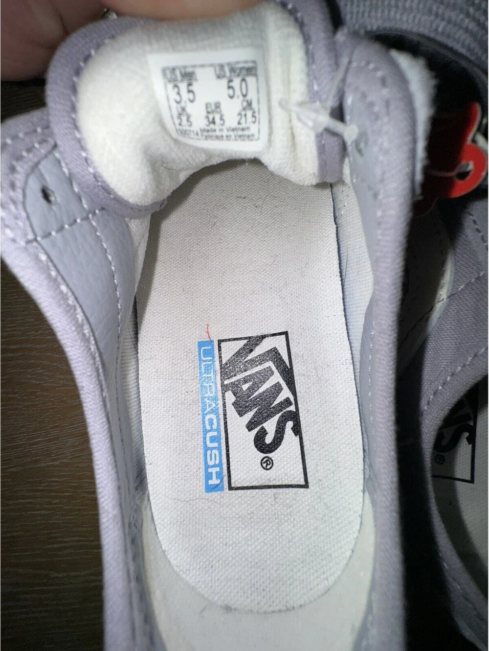Vans Men's 3.5 Women's 5 Shoe's Canvas/Suede Lilac/Mrshmlw NWT